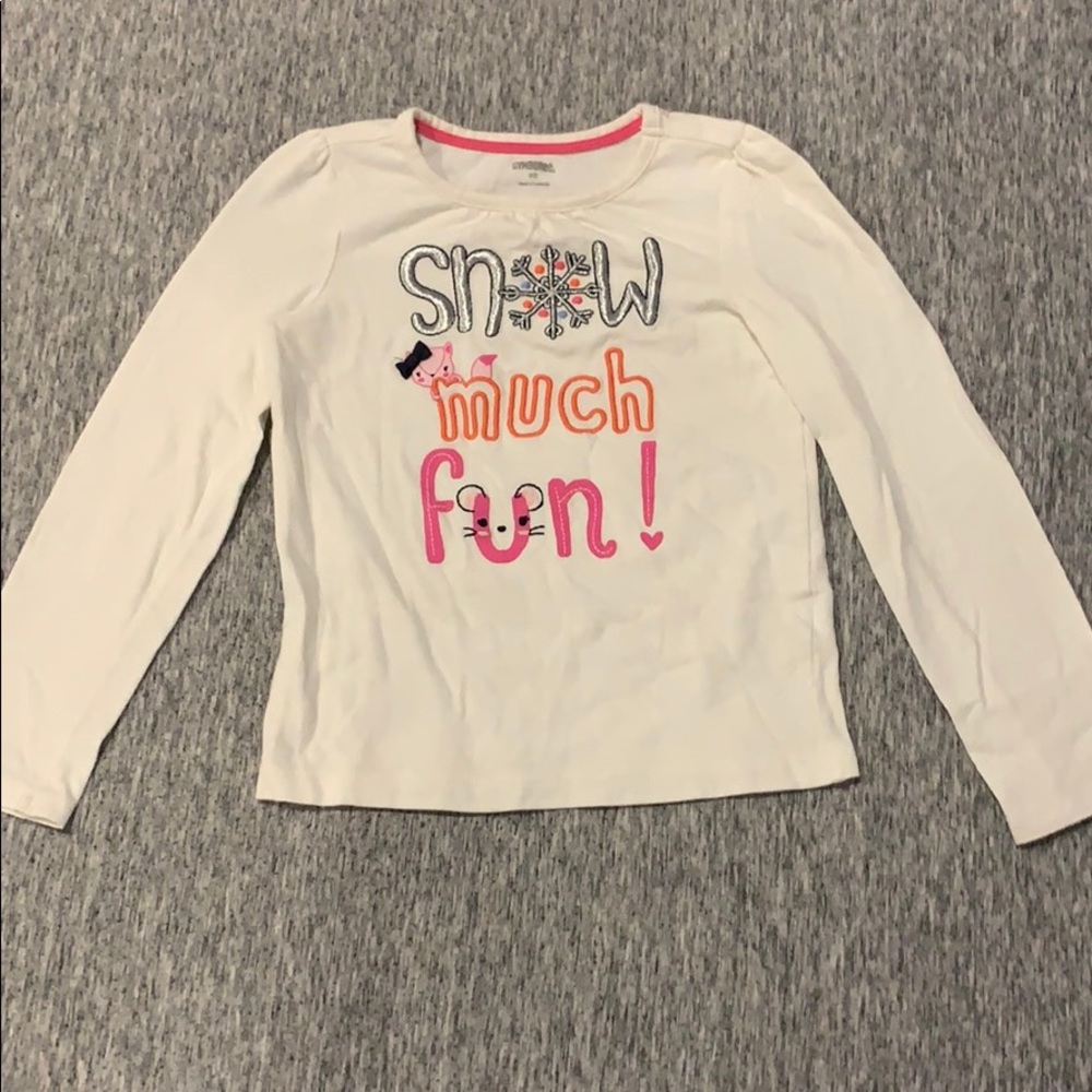 Toddler Girl’s Graphic Long Sleeve